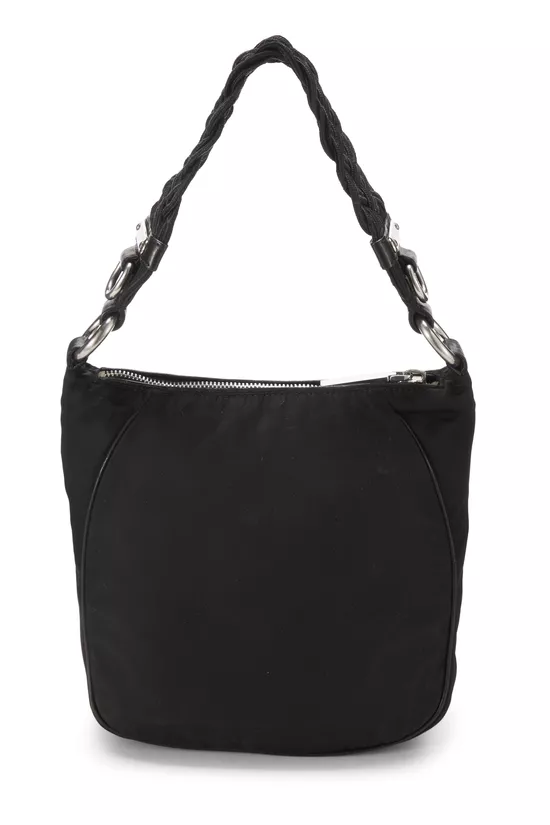 Black Nylon Handbag Small, , large image number 3