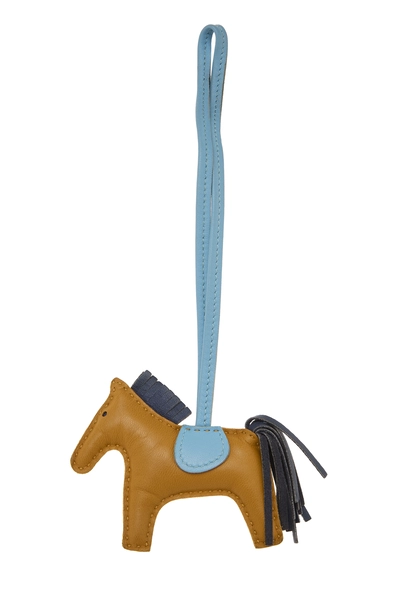 Multicolor Milo Leather Rodeo Bag Charm PM