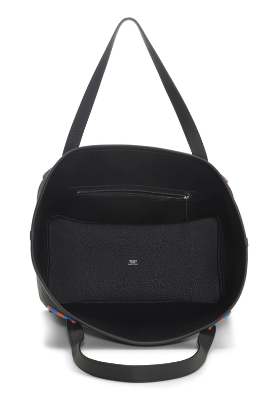 Black Canvas Pursangle Tote, , large image number 5