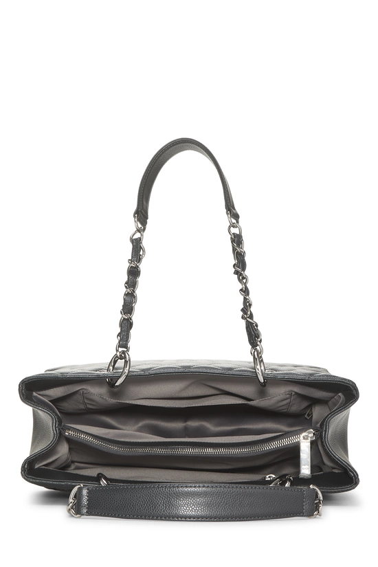 Grey Quilted Caviar Grand Shopping Tote (GST), , large image number 5