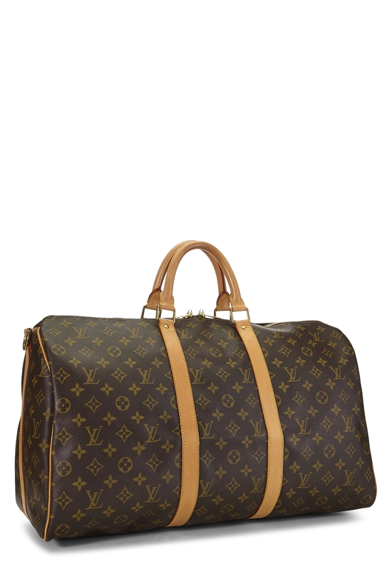 Monogram Canvas Keepall Bandouliere 50, , large image number 1