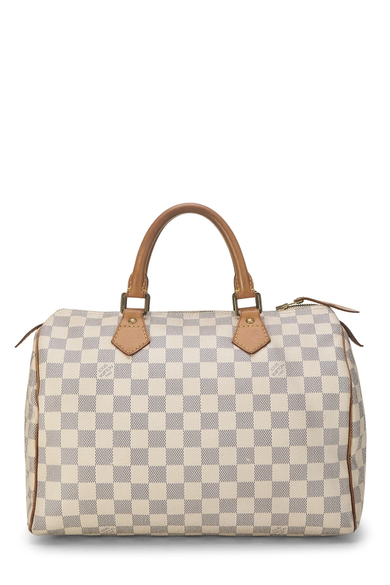 Damier Azur Speedy 30, , large image number 0