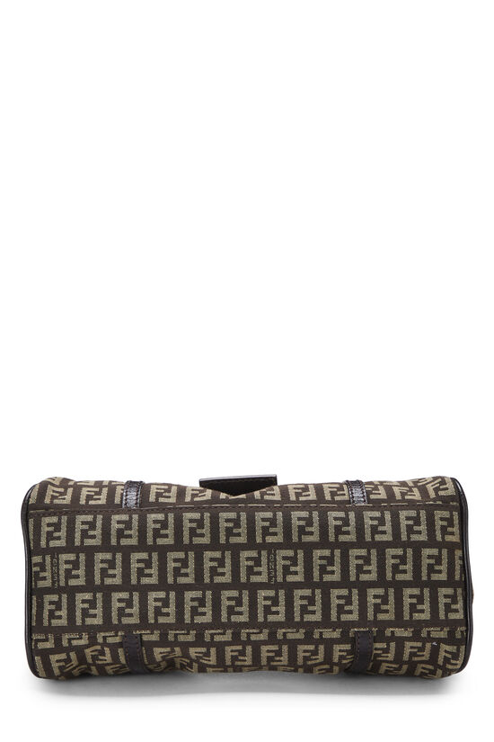 Brown Zucchino Canvas Handbag Mini, , large image number 4