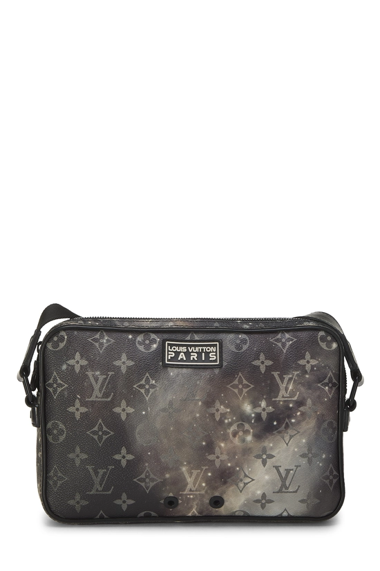Black Monogram Galaxy Alpha Messenger, , large image number 0