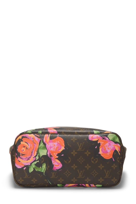 Stephen Sprouse x Louis Vuitton Monogram Canvas Roses Neverfull MM, , large image number 4