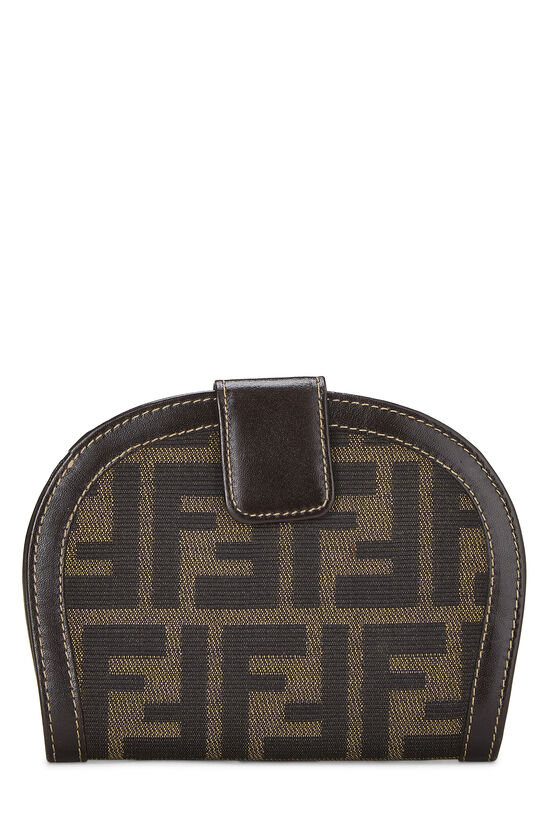 Brown Zucca Canvas Wallet, , large image number 0