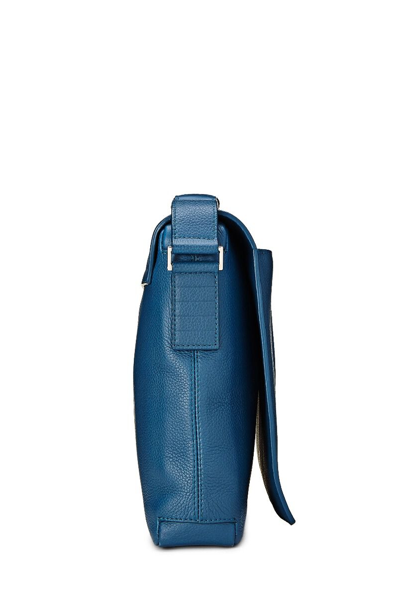 messenger bag blue