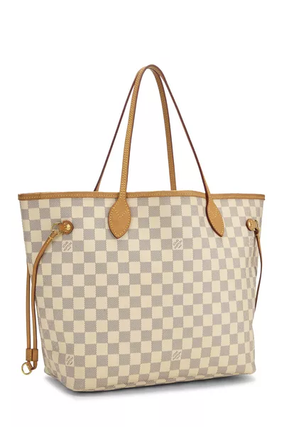 Damier Azur Neverfull MM, , large