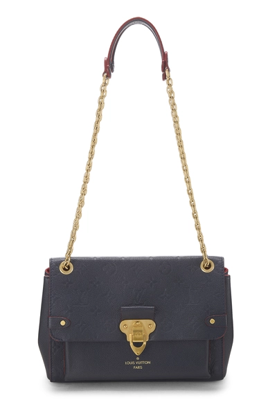 Louis Vuitton Bleu Infini Monogram Empreinte Leather Vavin PM NM