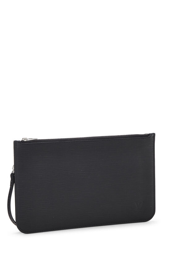 Black Epi Neverfull Pouch NM , , large image number 1