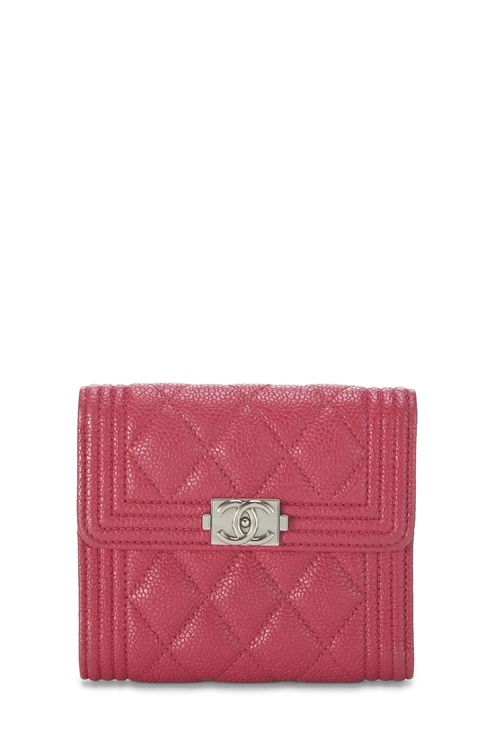 Pink Caviar Boy Compact Wallet, , large image number 0