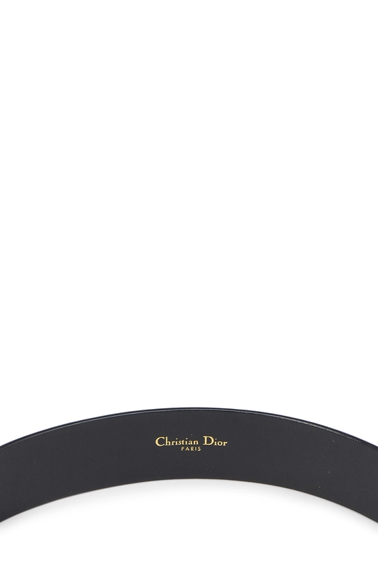 Black Calfskin 30 Montaigne Belt 75, , large image number 3