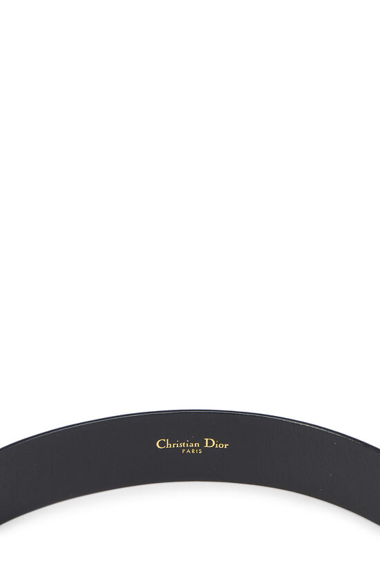 Black Calfskin 30 Montaigne Belt 75, , large image number 3