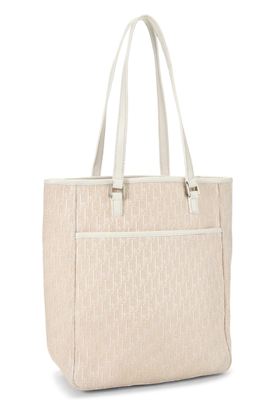 Pink Trotter Canvas Tote, , large