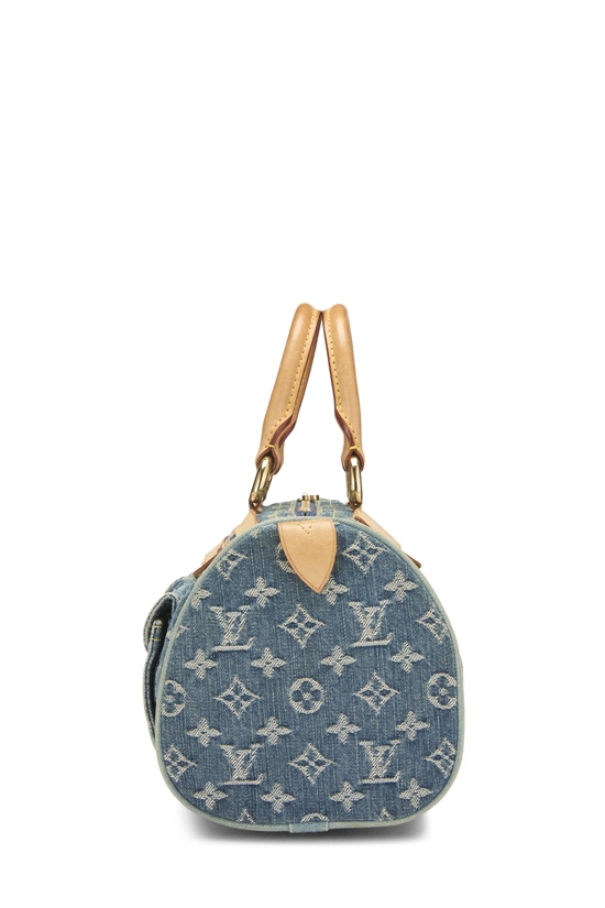 Blue Monogram Denim Neo Speedy, , large image number 2