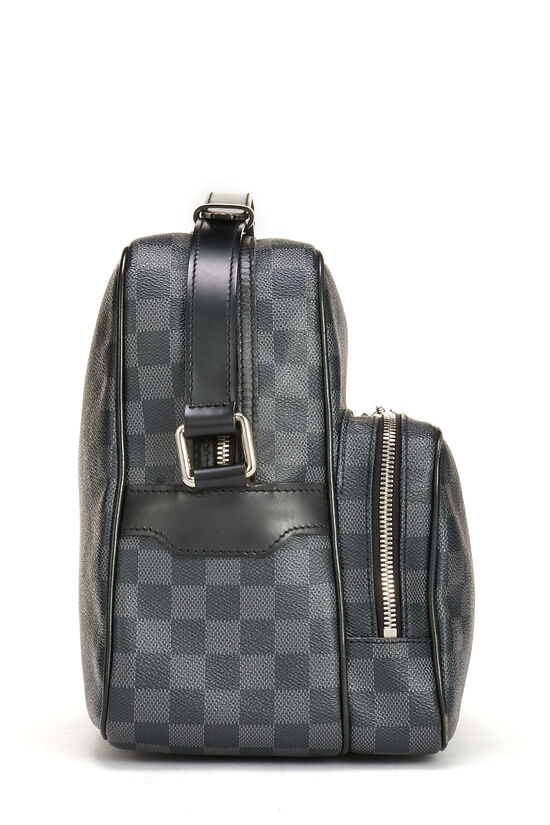 Damier Graphite 6 Key Holder in Coated Canvas, Silver Hardware