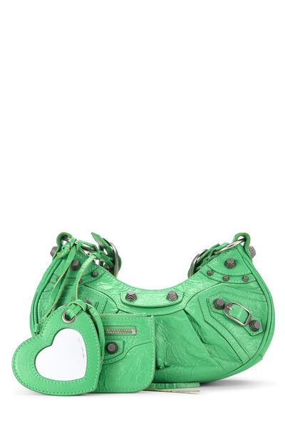 Green Arena Le Cagole Shoulder Bag XS