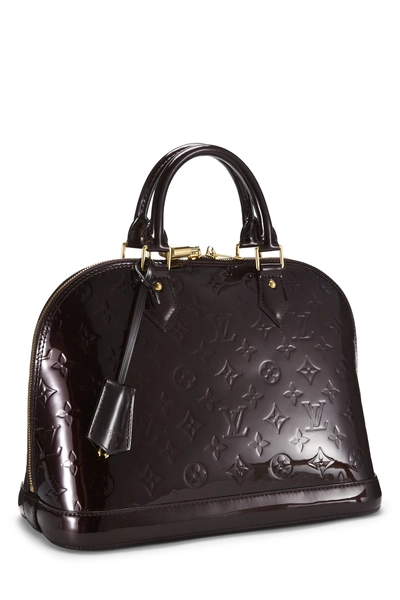 Louis Vuitton Amarante Monogram Vernis Alma PM NM — photo 2