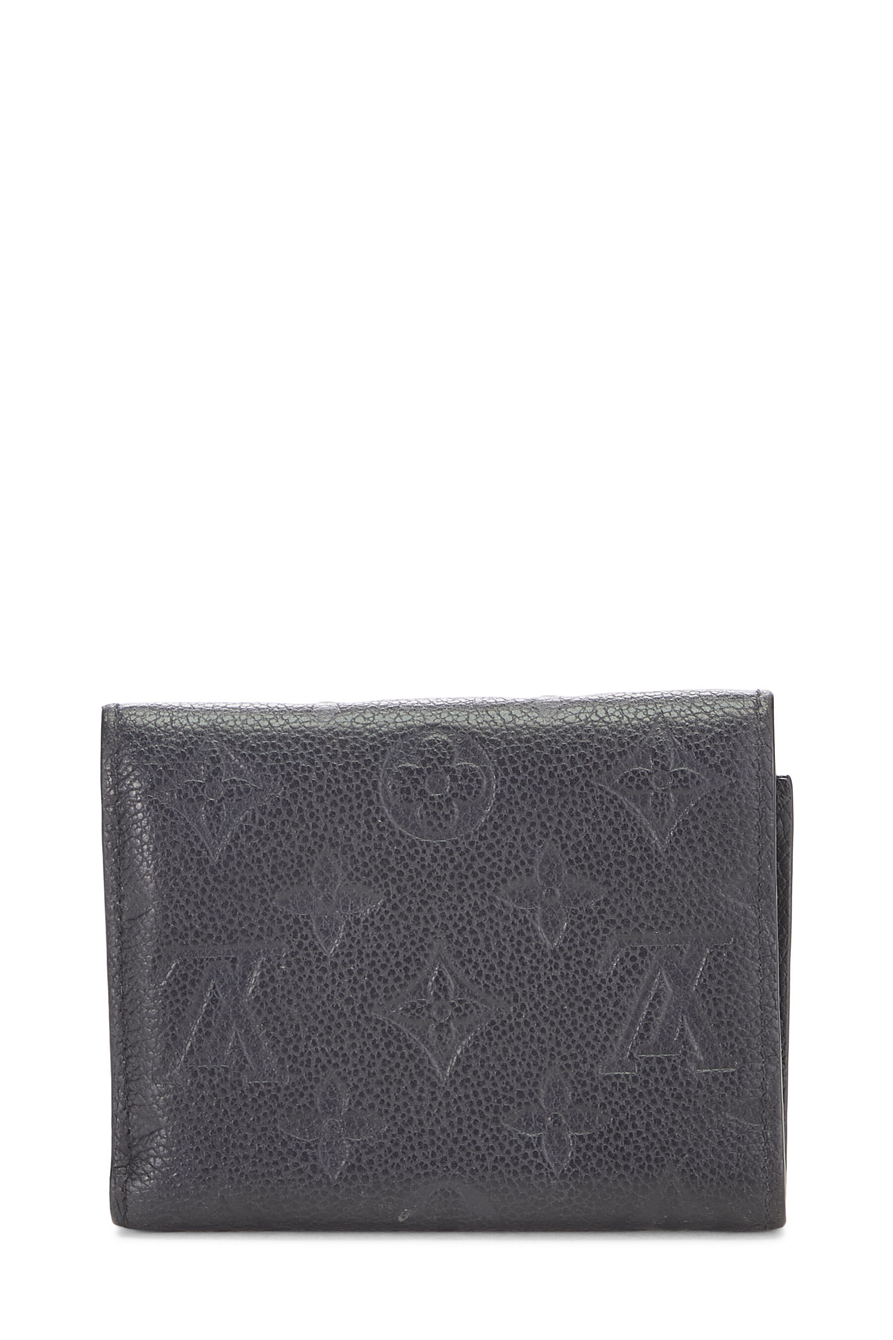 Pre-Owned Black Monogram Empreinte Victorine Wallet QJAFFG1DNB009