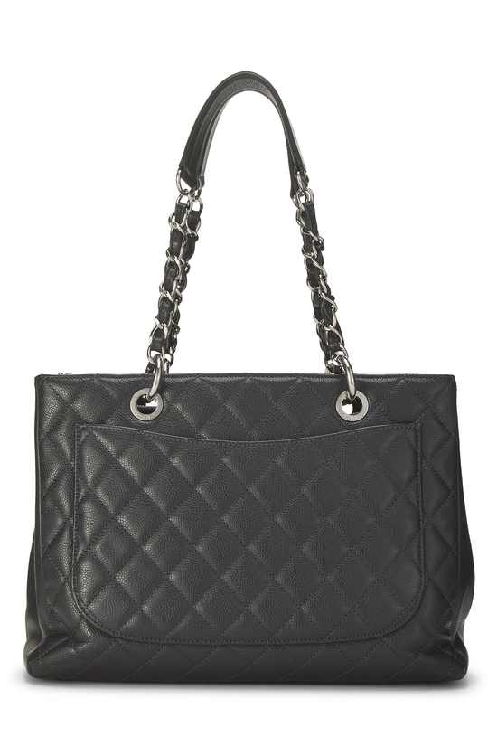 Grey Quilted Caviar Grand Shopping Tote (GST), , large image number 3