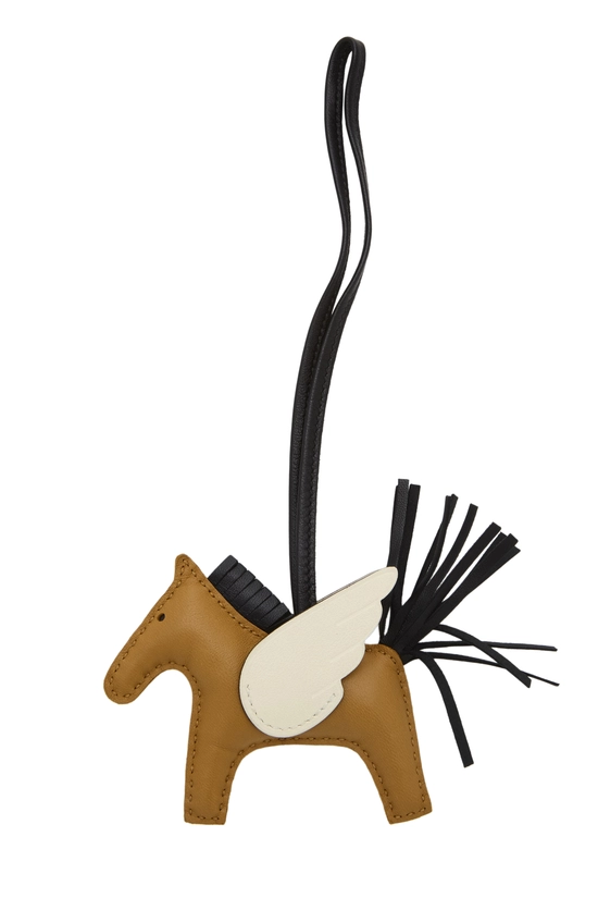 Multicolor Milo Leather Rodeo Pegase Bag Charm PM, , large image number 0