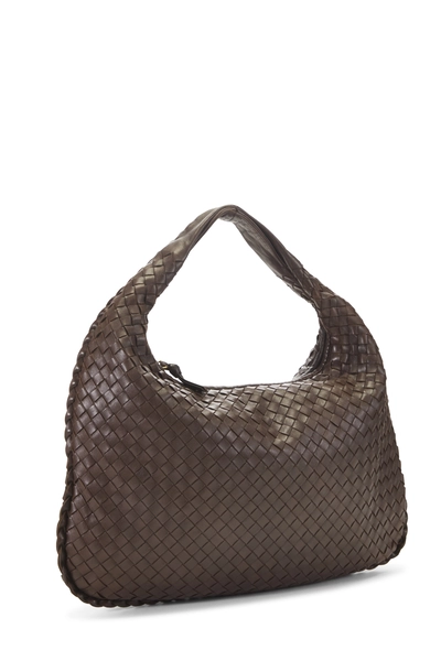 Bottega Veneta Brown Intrecciato Veneta Hobo Medium — photo 2