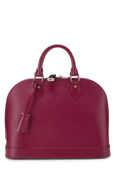 Louis Vuitton Fuchsia Epi Alma PM NM
