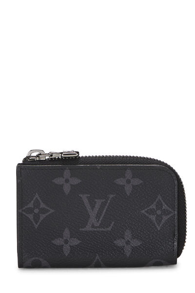 Black Monogram Eclipse Porte Monnaie Jour