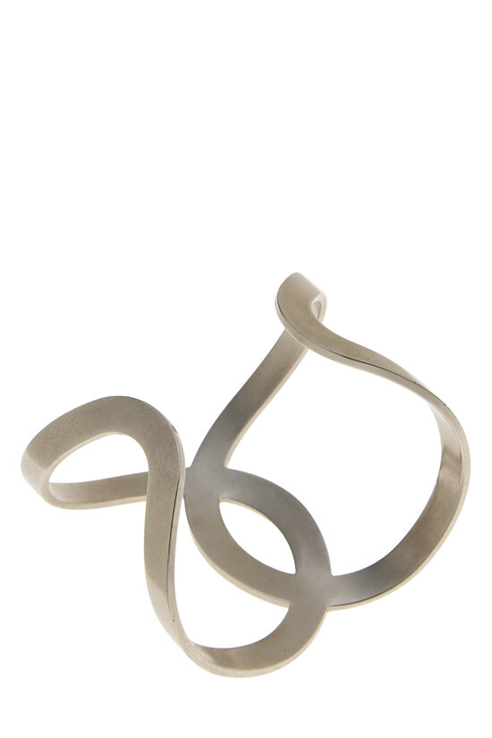 Silver 'CC' Cuff, , large image number 1
