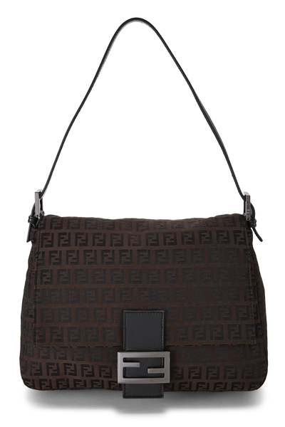 Fendi Brown Zucca Canvas Mama