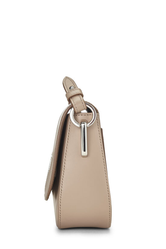 Beige Saffiano Leather Shoulder Bag, , large image number 2