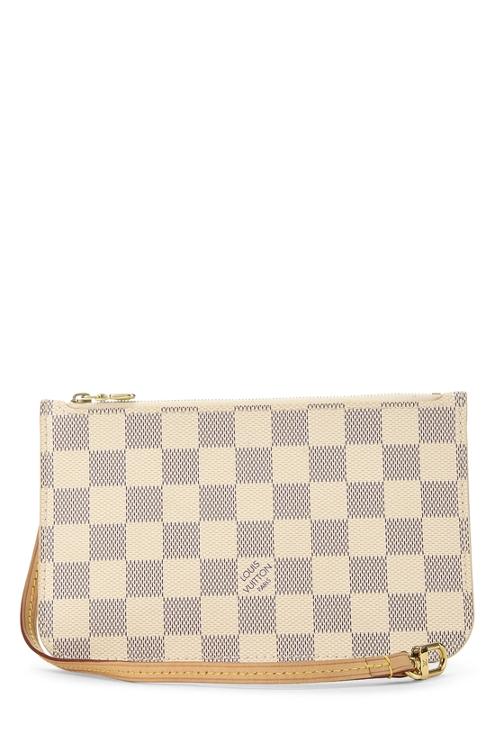 Damier Azur Neverfull Pouch PM NM, , large image number 0