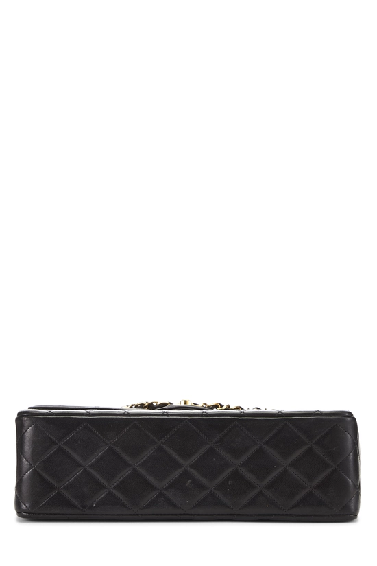 Black Quilted Lambskin Paris Limited Double Flap Medium, , large image number 4
