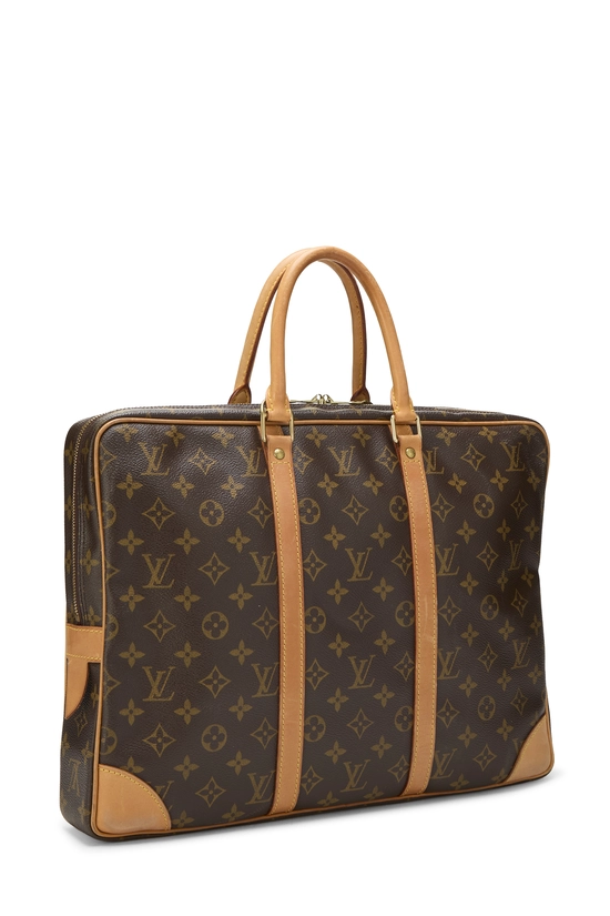 Monogram Canvas Porte Documents Voyage, , large image number 1