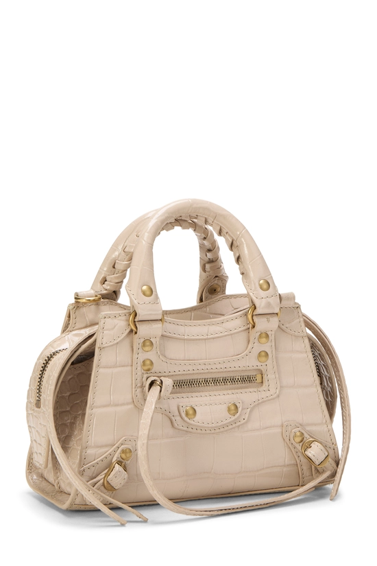 Beige Embossed Neo Classic City Nano, , large image number 1