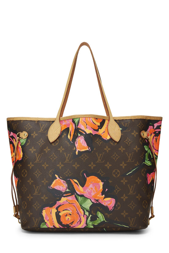 Stephen Sprouse x Louis Vuitton Monogram Canvas Roses Neverfull MM, , large image number 3