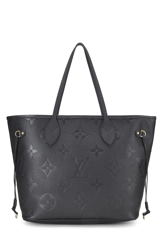 Black Monogram Empreinte Giant Neverfull MM, , large image number 0