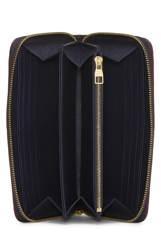 Bleu Infini Monogram Empreinte Zippy Wallet, , large image number 3