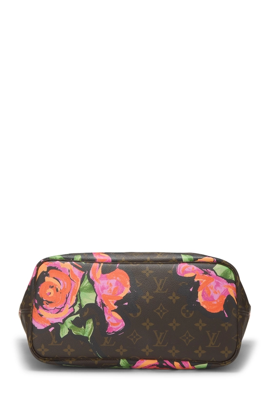 Stephen Sprouse x Louis Vuitton Monogram Canvas Roses Neverfull MM, , large image number 4