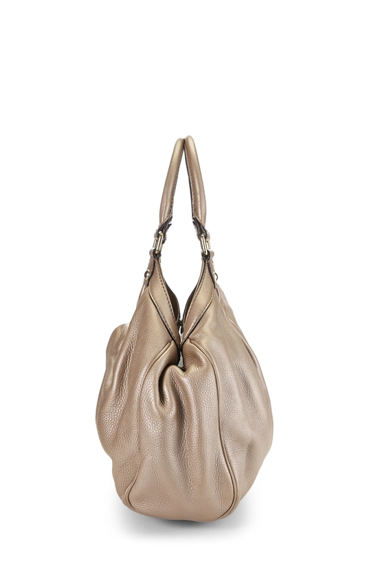 Pink Metallic Leather Sukey Tote, , large image number 2