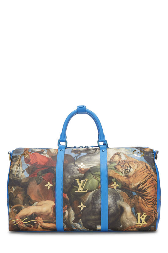 Jeff Koons x Louis Vuitton Rubens Masters Keepall Bandouliere 50, , large image number 3