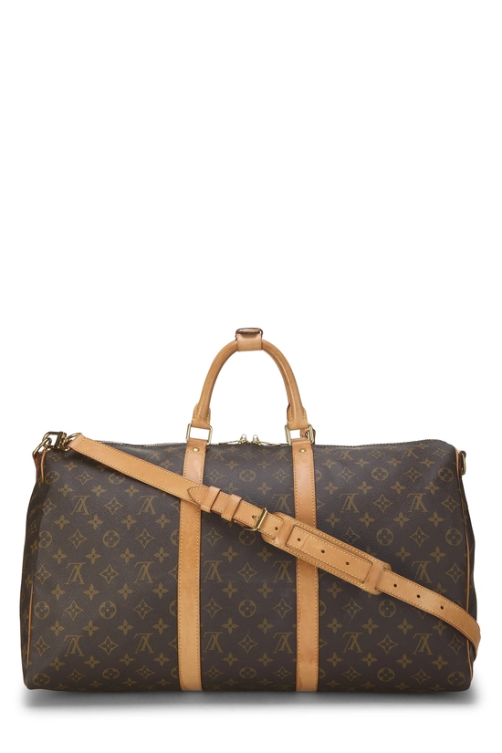 Monogram Canvas Keepall Bandouliere 50, , large image number 3