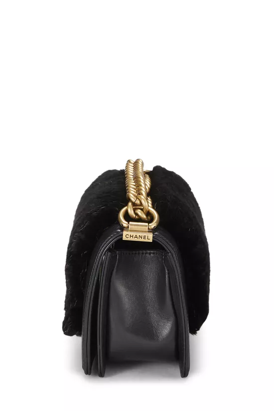 Black Lapin Boy Bag Small, , large image number 3