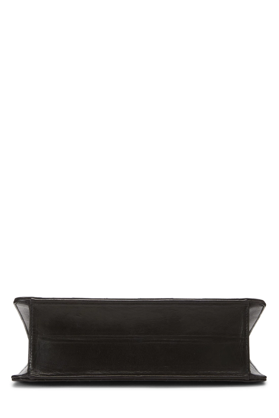 Black Quilted Lambskin Ex Flap Medium, , large image number 4