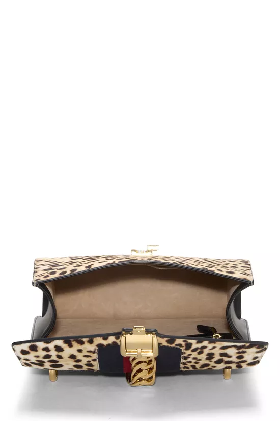 Multicolor Ponyhair Sylvie Shoulder Bag, , large image number 5