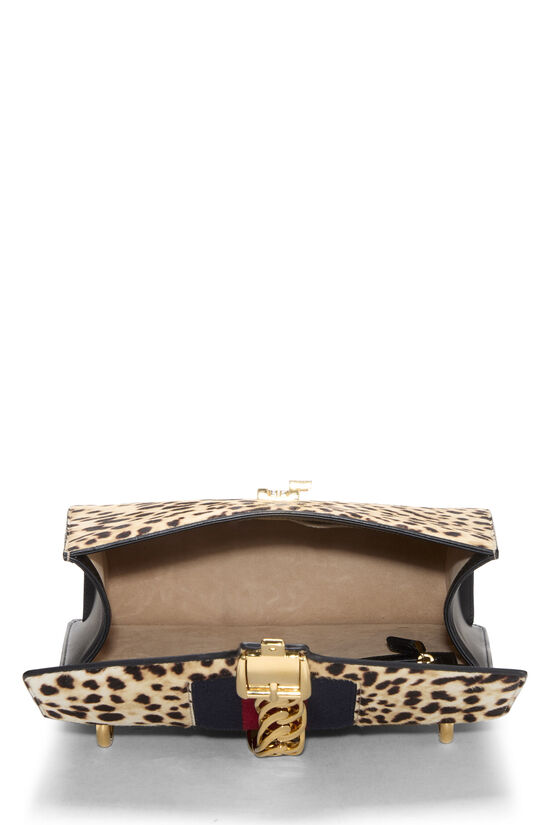 Multicolor Ponyhair Sylvie Shoulder Bag, , large image number 5