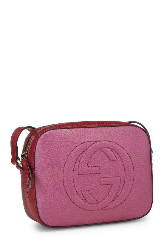 Pink & Red Grained Leather Soho Disco, , large image number 2