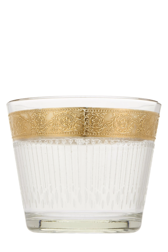 Multicolor 22k Gilded Footed Glassware Set of 6 & Ice Bucket, , large image number 4