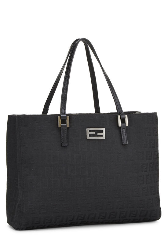 Black Zucchino Canvas Tote Small, , large image number 1