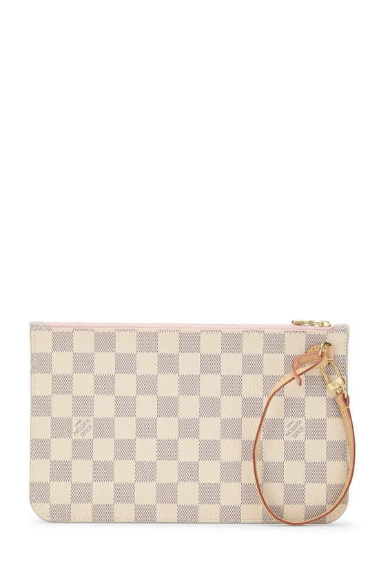 Damier Azur Neverfull Pouch MM NM, , large image number 2